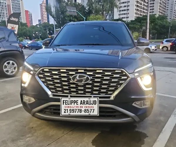 CRETA 1.0 PLATINUM 2022 ( 53.000KM ) - TETO SOLAR .