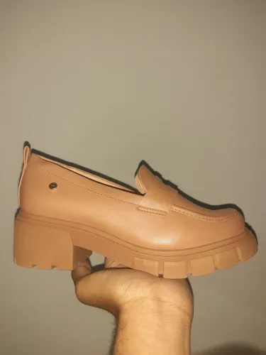 Mocassim Feminino Tratorado Ramarim Caramelo