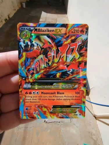 Carta Pokémon Mega Blaziken EX Original