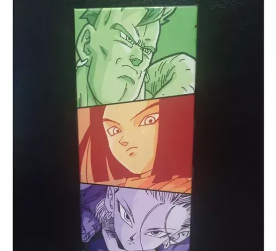Placa Metal Decorativa Exclusivo Nerd Ao Cubo- Dragon Ball Z