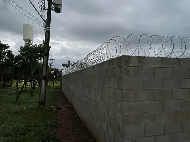 Concertina dupla clipada aço galvanizado