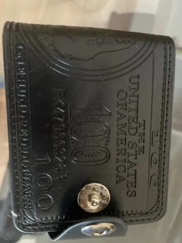 Carteira temática de 100 dólares