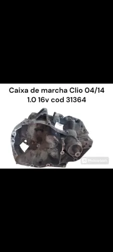 Caixa de marcha Clio 04/14 1.0 16v - Peça Automotiva