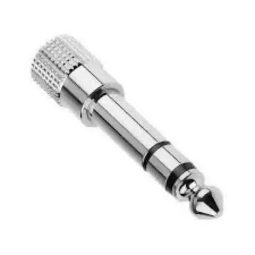 ADAPTADOR JACK J2 ESTEREO PARA P10 ESTEREO PONTA NIQUEL
