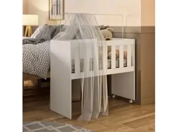 Mini Berço Multifuncional C/Colchão 5 em 1. Produto Novo Direto de Fábrica P/Sua Casa.
