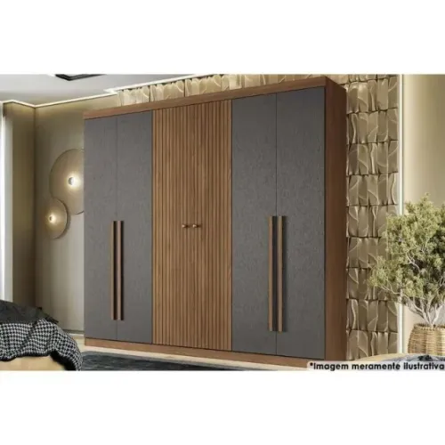 Guarda Roupa 6 Portas 4 Gavetas Novo direto da fabrica
