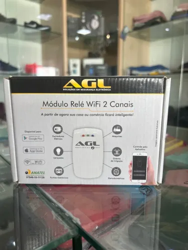 Módulo Relé WiFi 2 Canais AGL - Controle sua casa com Wi-Fi