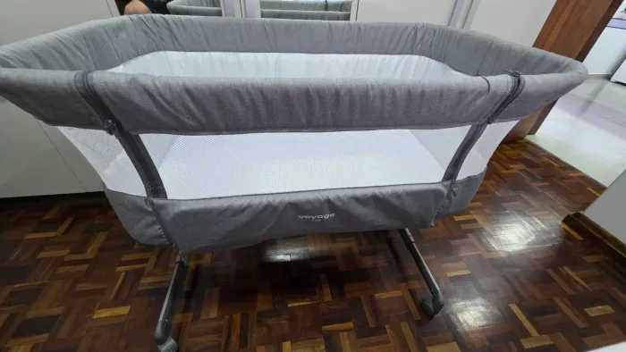 Berço Portátil Co-bed Link Voyage - Cinza