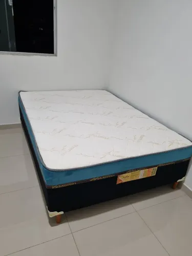 Cama Box Casal Meron Flor Safira