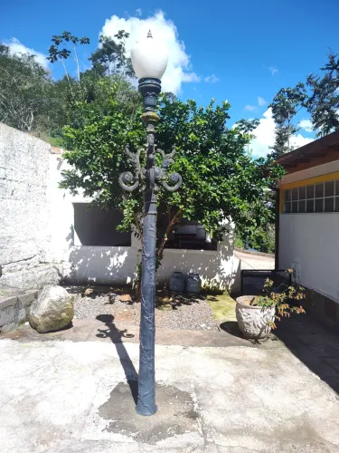 Poste de luz ferro fundido 