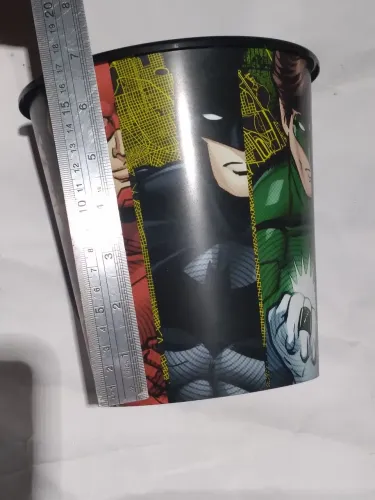 Balde de pipoca DC Comics - Batman, Flash, Lanterna Verde