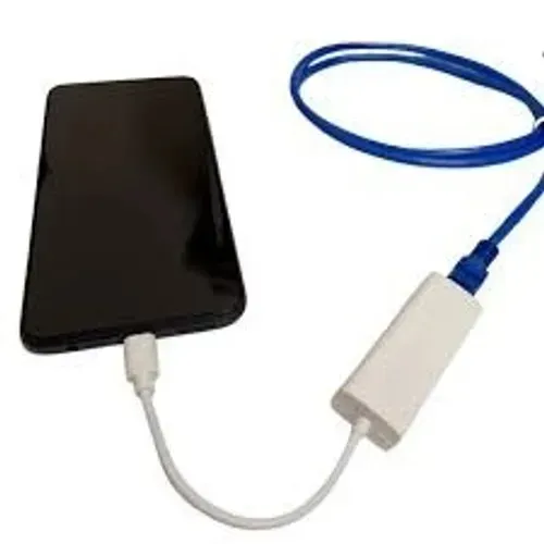 Cabo Adaptador Conversor Tipo C Rede Ethernet Rj 45 Usb 3.1