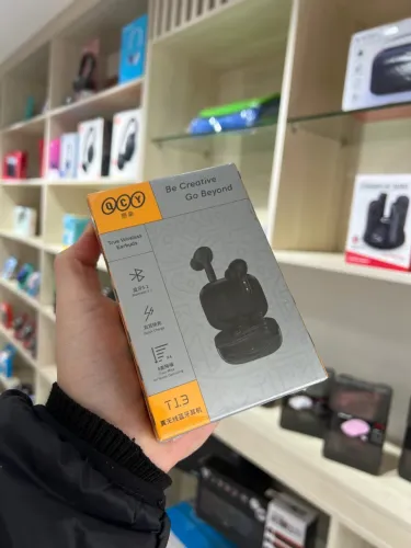 Fone de ouvido QCY T13 - True Wireless (Preto) - Parcela sem juros, Loja Física