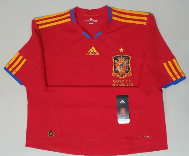 Camisa ESPANHA Campeão Mundial 2010 - Edição Limitada Vendida na África Do Sul após Final