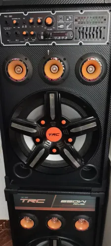 Caixa de Som TRC-389 650W