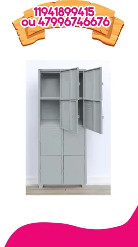 armario para vestiario de 8 portas