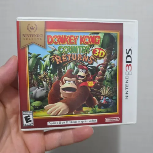 Jogo Donkey Kong Country Returns 3D Nintendo 3DS
