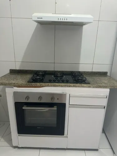 Vendo cooktop,forno e móvel