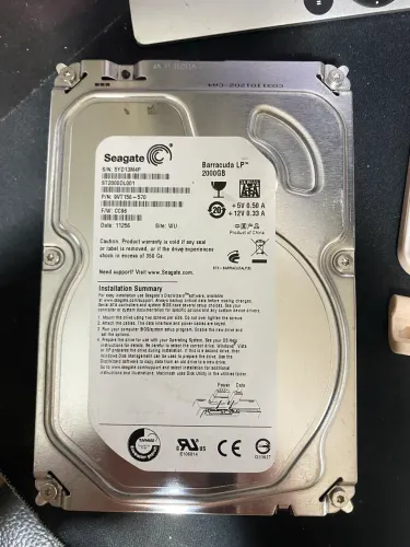 HD SEAGATE 2tb