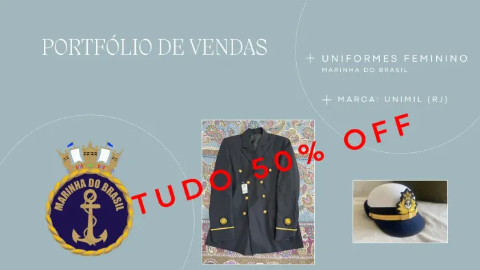 UNIFORMES FEMININO MARINHA - OFICIAL