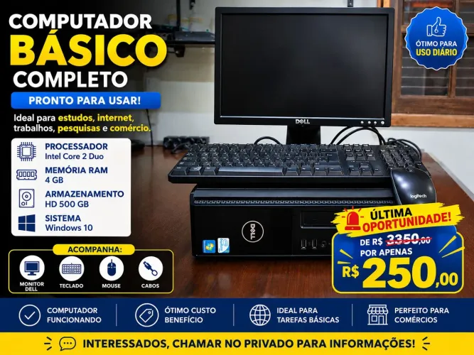 Computador básico completo