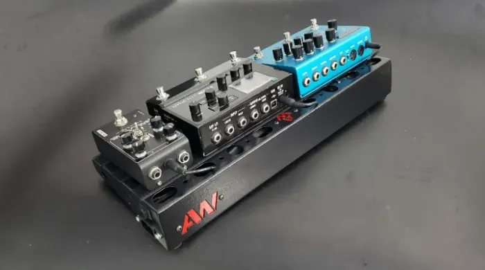 Pedalboards 45x15 com Kit Elétrica Aw Custom