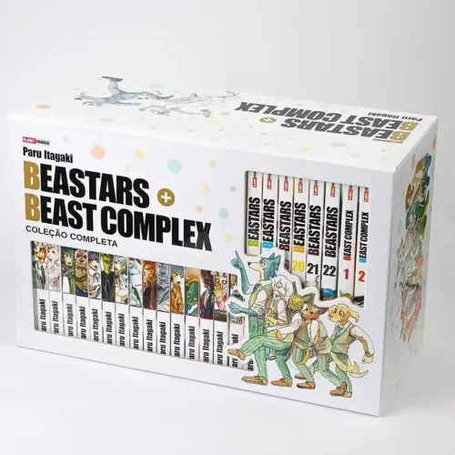 Encomenda Mangas box Beastars+ Beastars Complex Panini