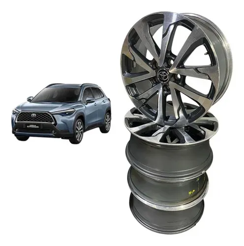 Jogo De Roda Aro 18 Toyota Corolla Cross 2022