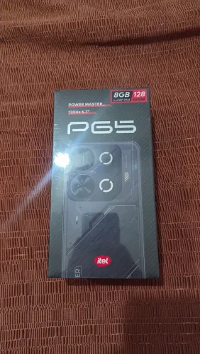 Smartphone Itel P65 128GB /8GB RAM -120Hz - Novo Selado 