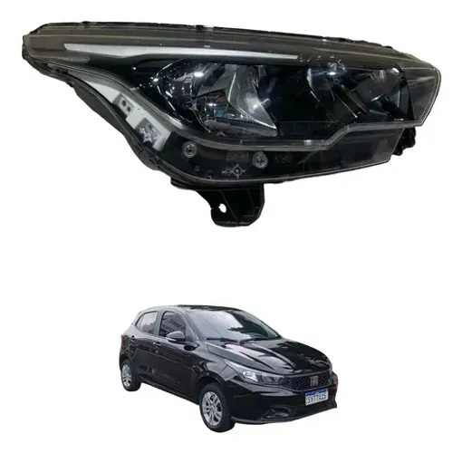 Farol Direito Fiat Argo/cronos 2017 A 2024 Direito/passageiro