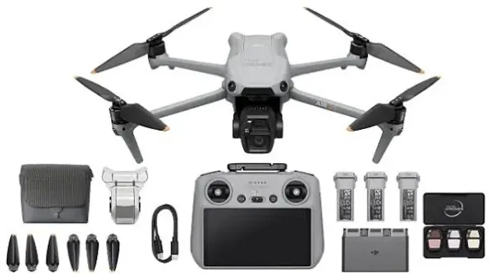 Drone DJI Air 3S Fly More Combo (Sem Tela) Novo Lacrado Garantia Loja Física
