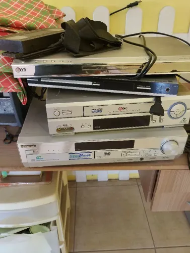 Dvd vídeo cassete home theater