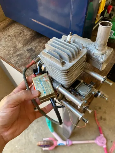 Motor gasolina aeromodelo dle dla