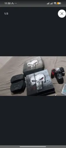 Ps4 desbloqueado 12.02 com dois jogos físicos e vários jogos na memória