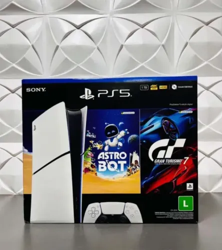Vendo PS5 Slim Digital 1tb ( lacrado novo )