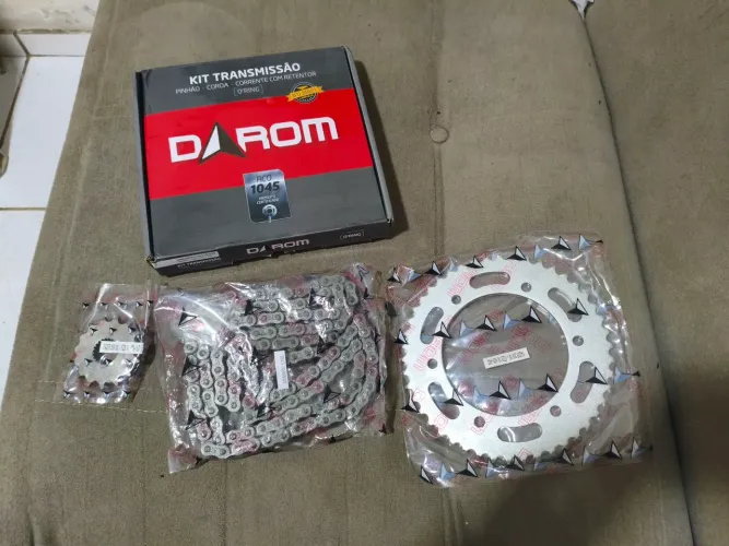Kit Relação Yamaha FZ25 Com Retentor Darom - Novo e Lacrado