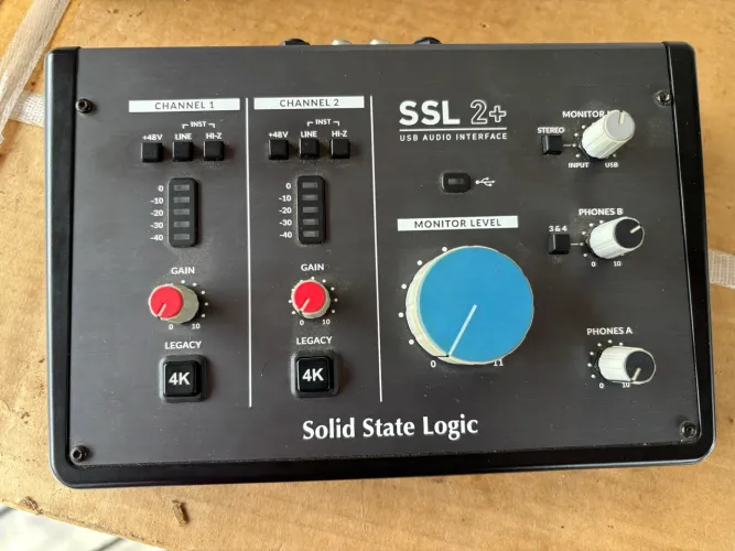 Interface de gravação SSL 2 +