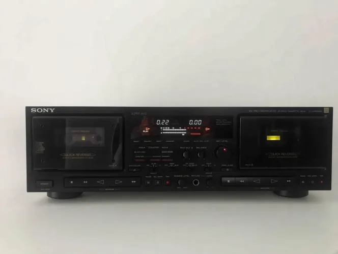Tape Deck Sony Auto Reverse TC- WR97ES Top de Linha