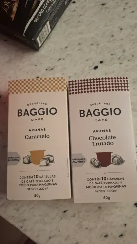 VENDO 1 CAIXA BAGGIO CAFÉ CARAMELO 10 CAPS / 1 CAIXA BAGGIO CAFÉ CHOCOLATE TRUFADO 10 CAPS