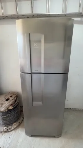 Geladeira inox