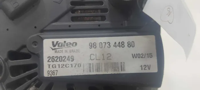 Alternador C3 Aircross 1.6 2015  *0