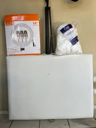Vendo maca e ring light 
