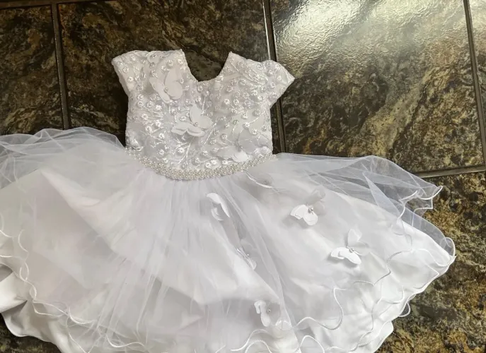 Vestido infantil Batismo!