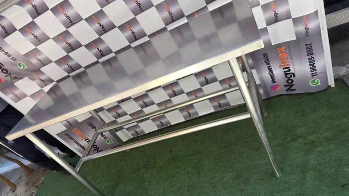 Mesa inox bancada industrial 304