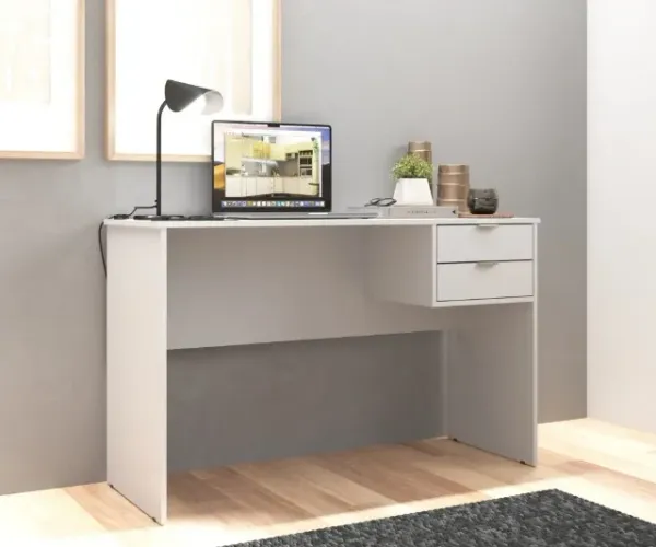 Escrivaninha Dallas 2 Gavetas - Entrega e Monta na Hora