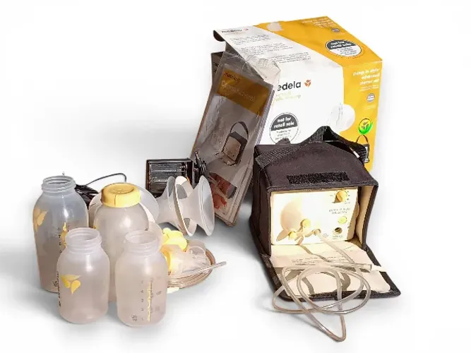 Extrator De Leite Medela Pump In Style Advanced + 4 Bicos + Extras