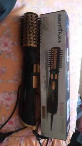 Escova cabelo rotativa 