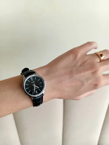 Relógio Casio Executive Couro Original Importado *Novo