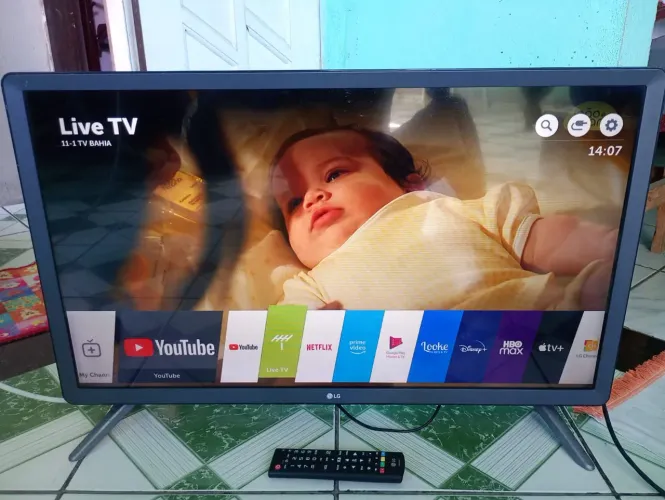 Tv. Smart. LG. De. 32. Polegadas. Com. Controle. Leia.