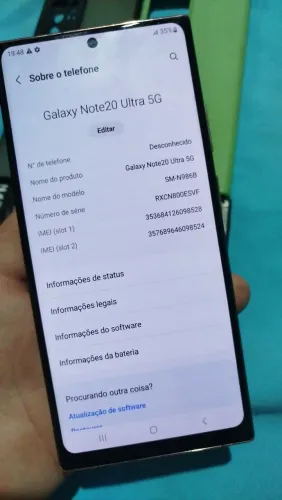Celular s20 ultra